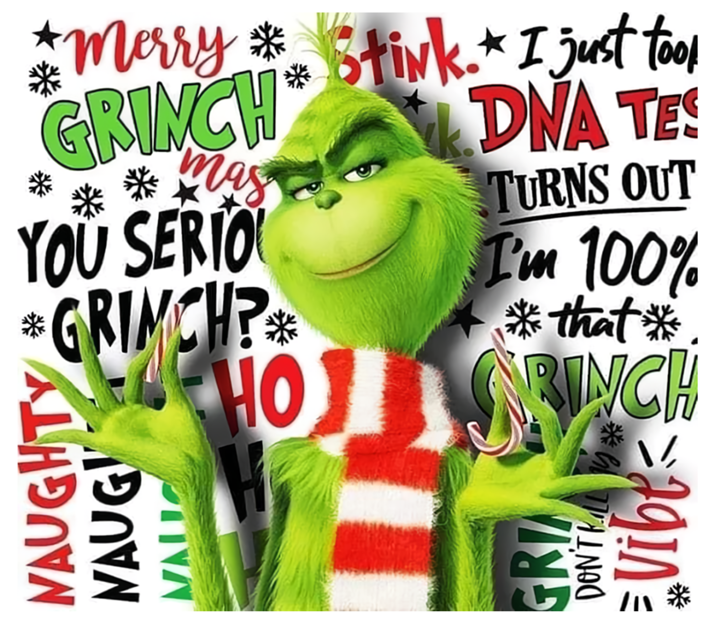 Grinch cup